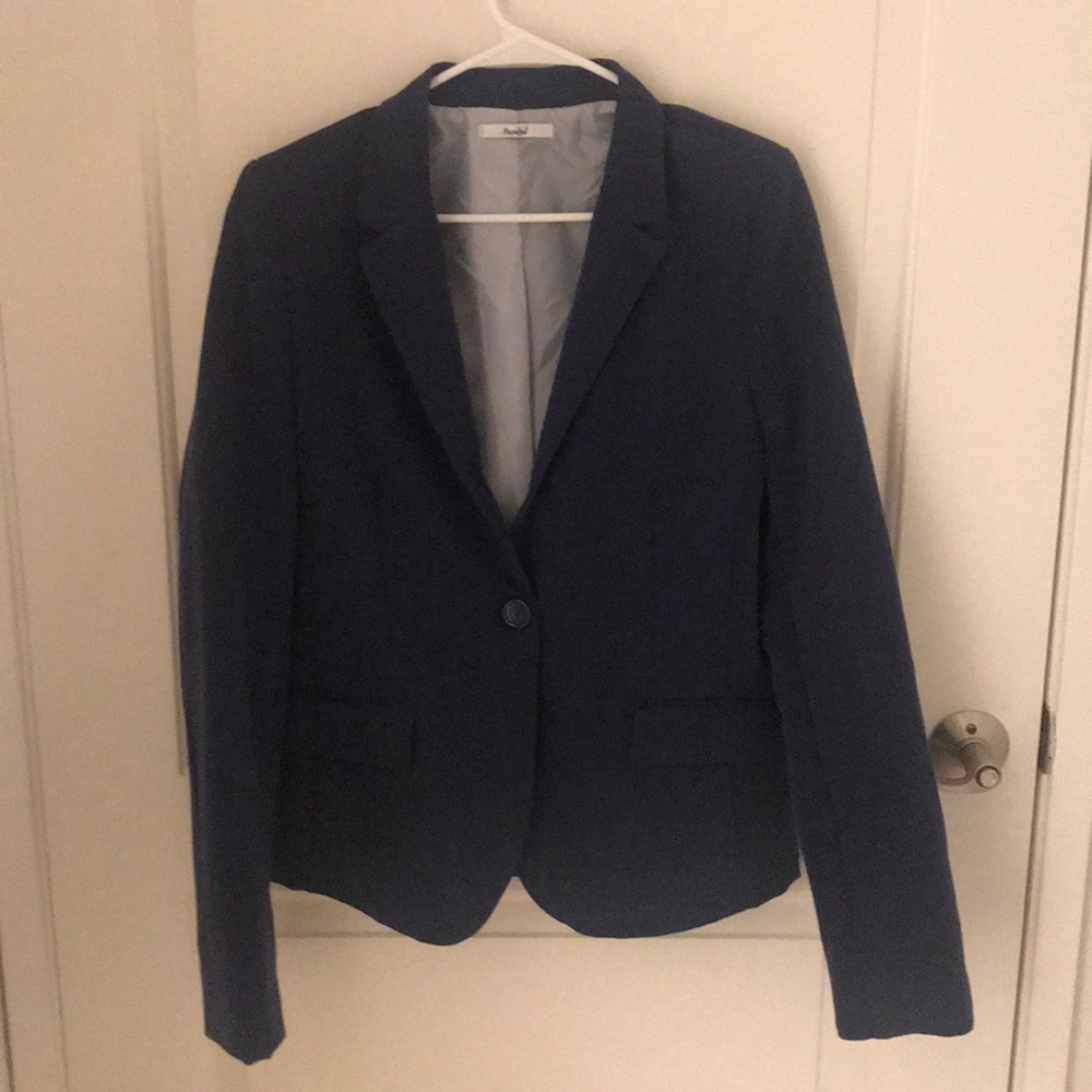 Papaya Navy Suit Jacket